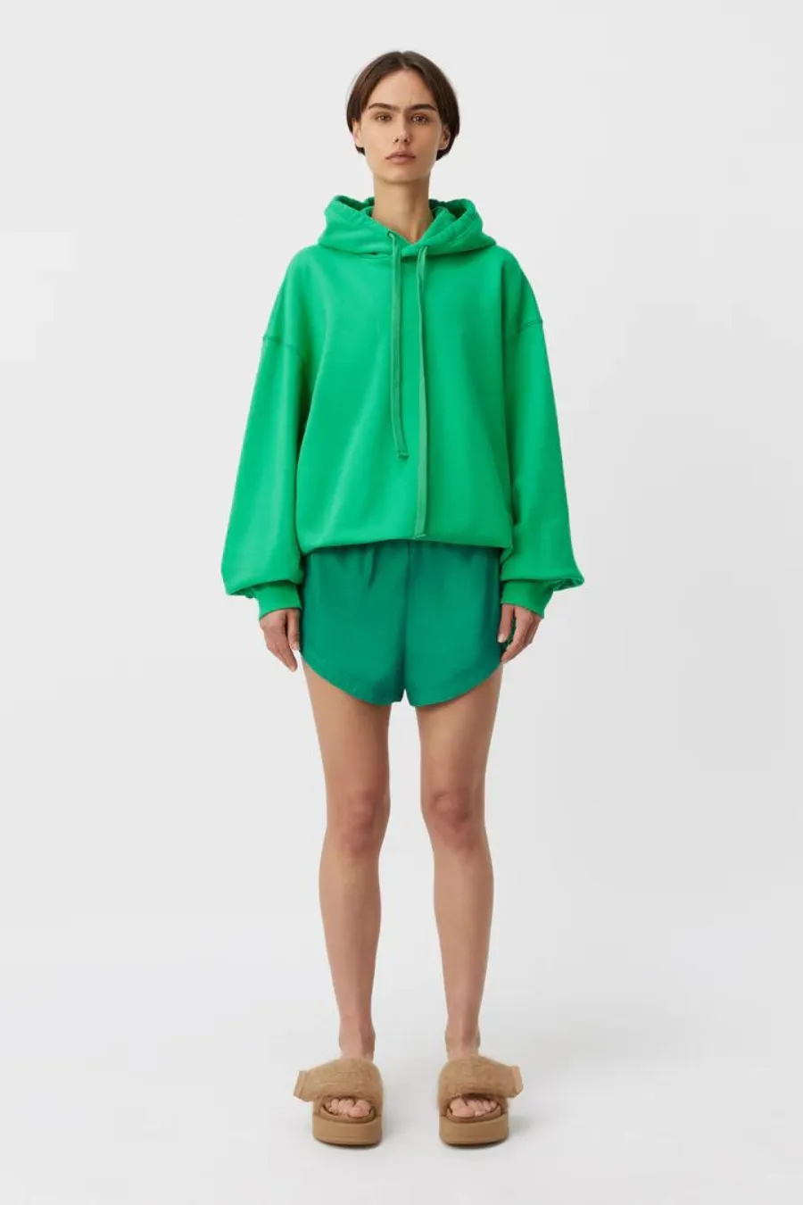 Agni Hoodie Pale Emerald