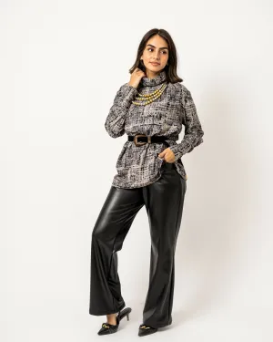 Black Leather Pants