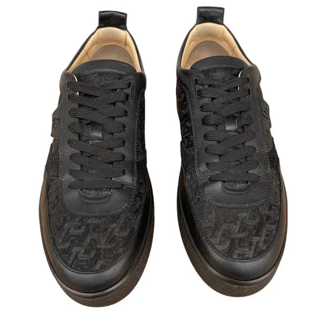 Christian Louboutin Happyrui Leather Trainers UK 8.5