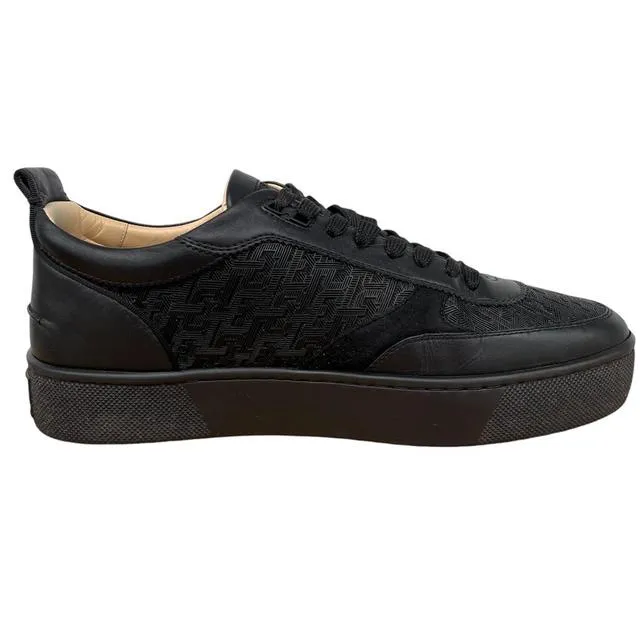 Christian Louboutin Happyrui Leather Trainers UK 8.5