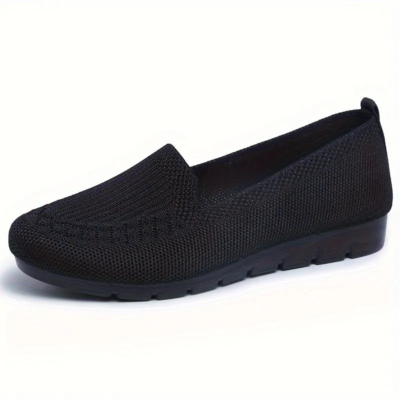 Dames slip-on loafers-licht en ademende gaasschoenen