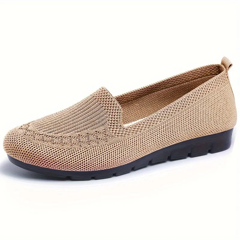 Dames slip-on loafers-licht en ademende gaasschoenen