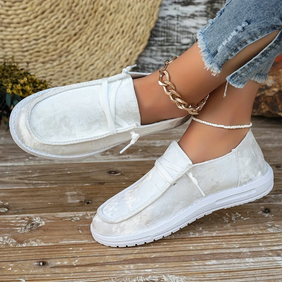 Dames slip-on loafers-licht en comfortabele hartpatronen vrijetijdsschoenen
