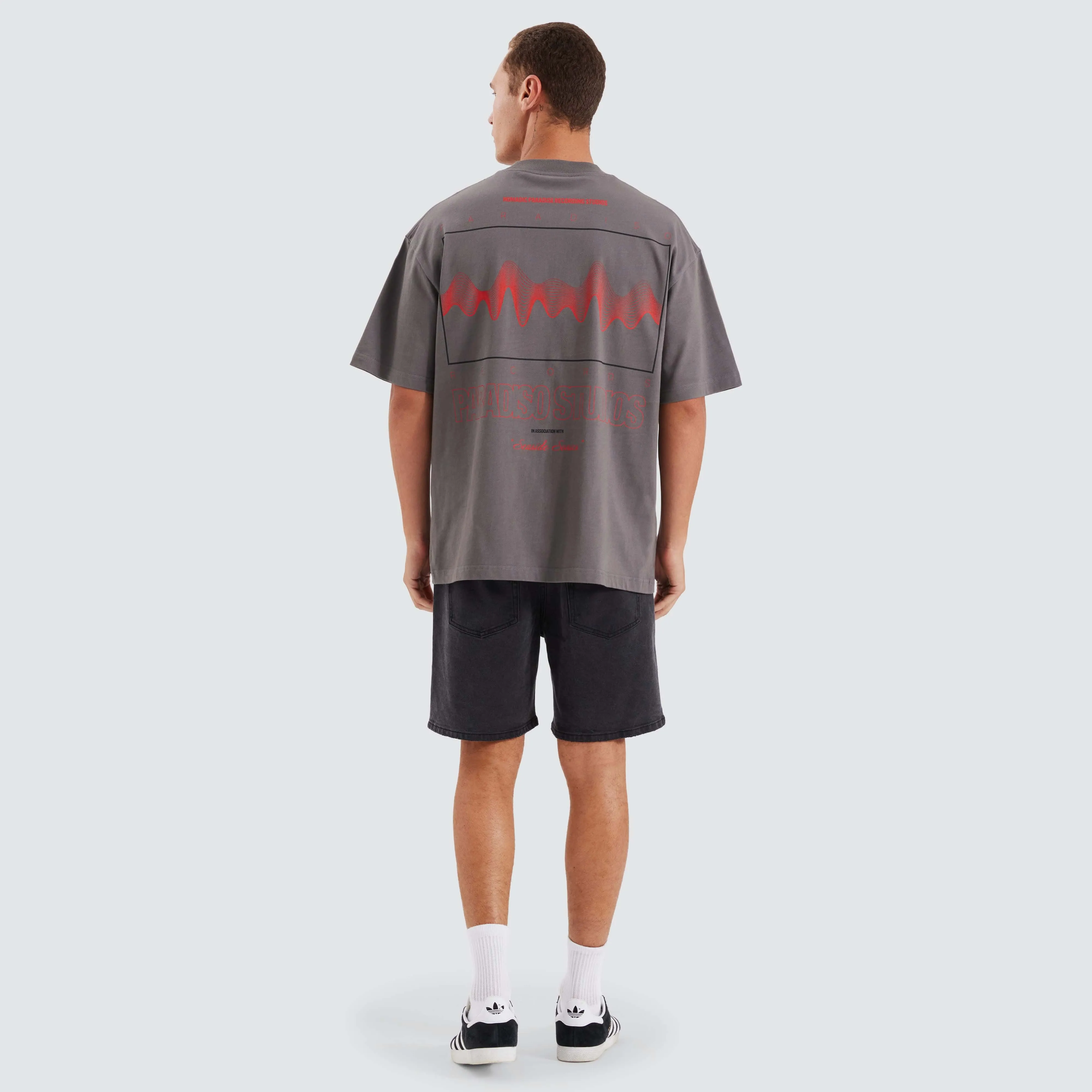 Frequency Street Tee Charcoal