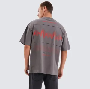 Frequency Street Tee Charcoal
