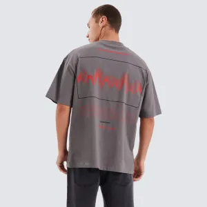 Frequency Street Tee Charcoal