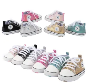 Glitter High Top Shoes