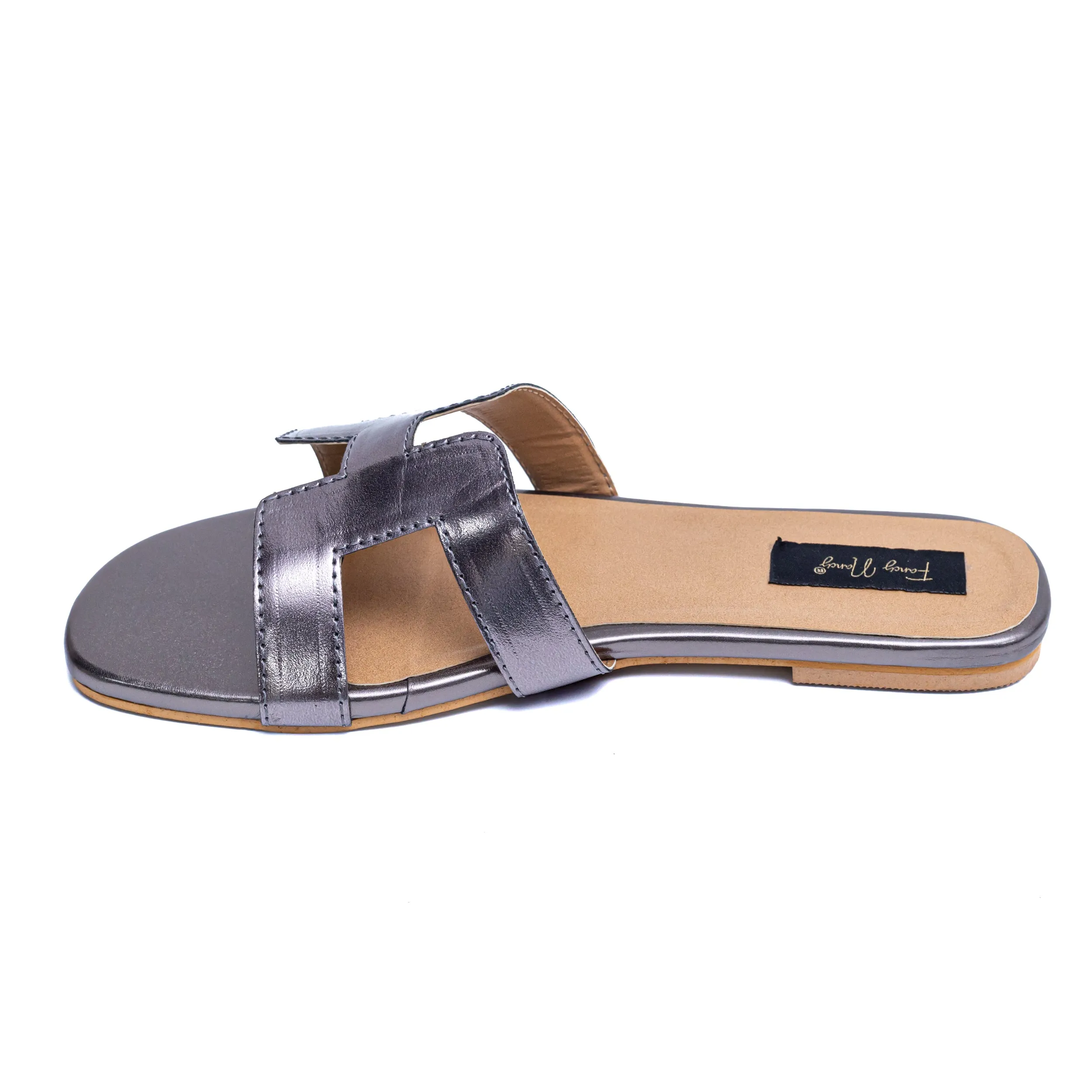 H Style Flats - Grey