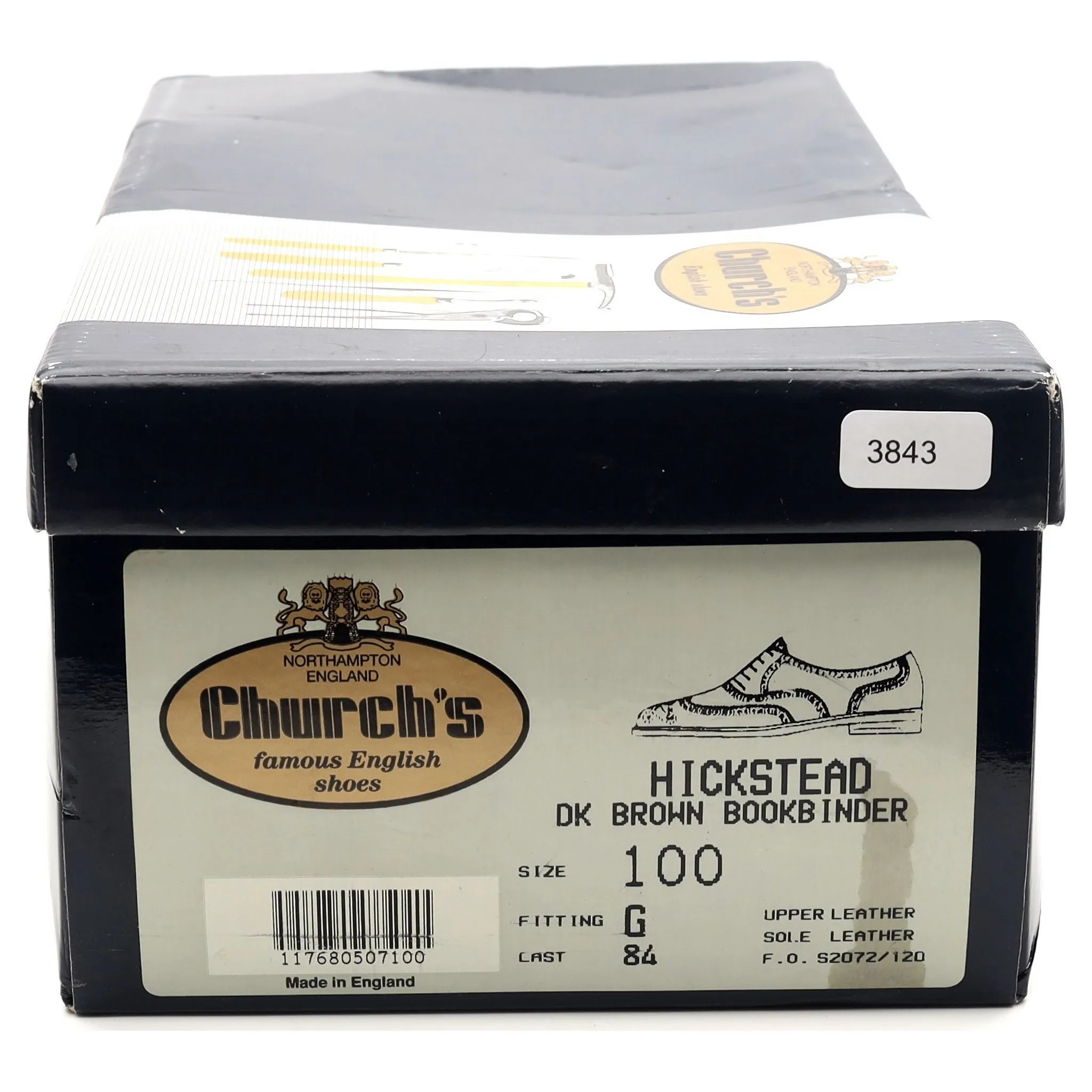'Hickstead' Brown Leather Brogues UK 10 G