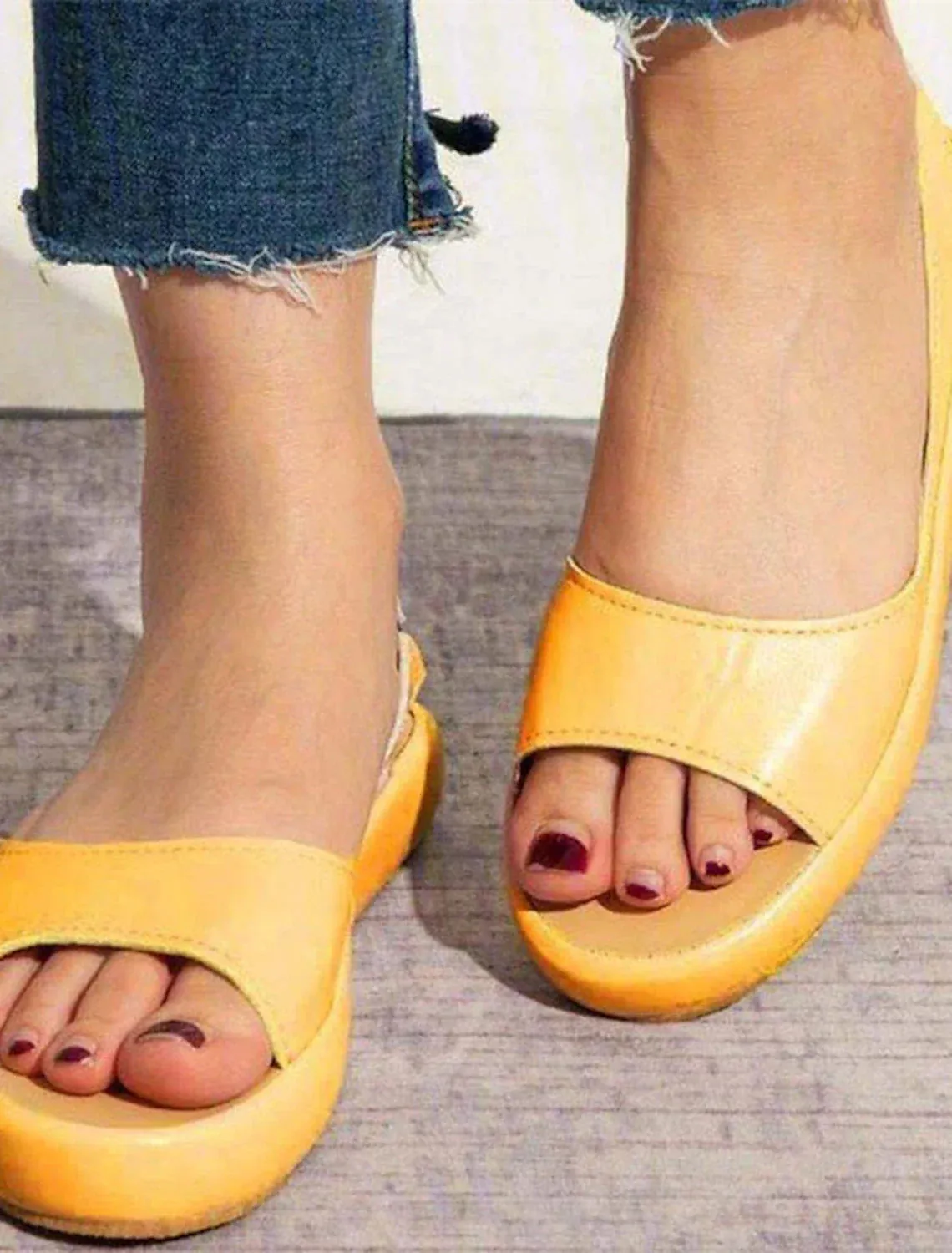 Isabella - Mujer Sandalen Slip-Ons