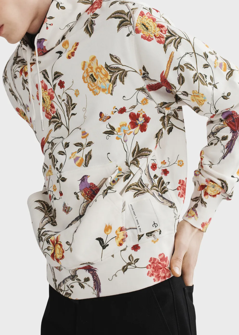 Laura Ashley Printed Hoodie