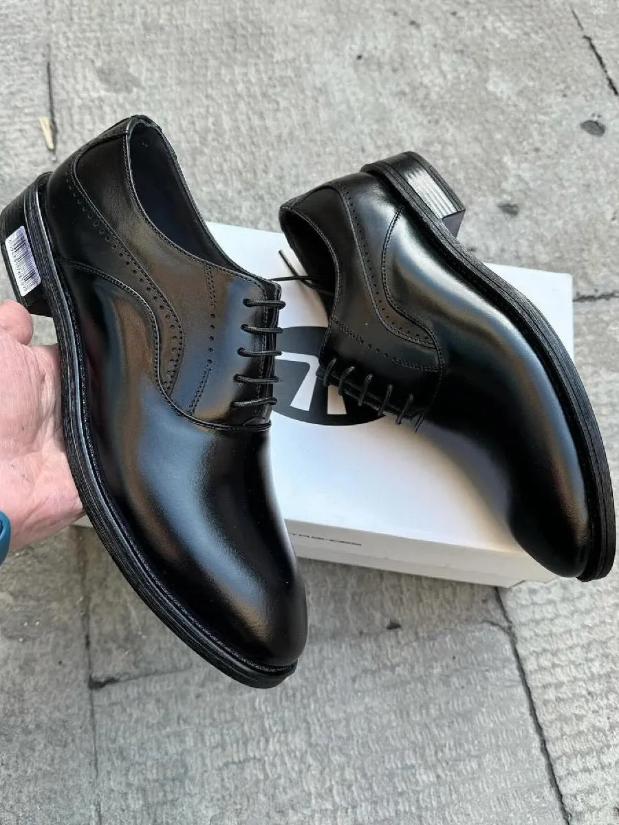 Leather Brogues Oxford Shoes