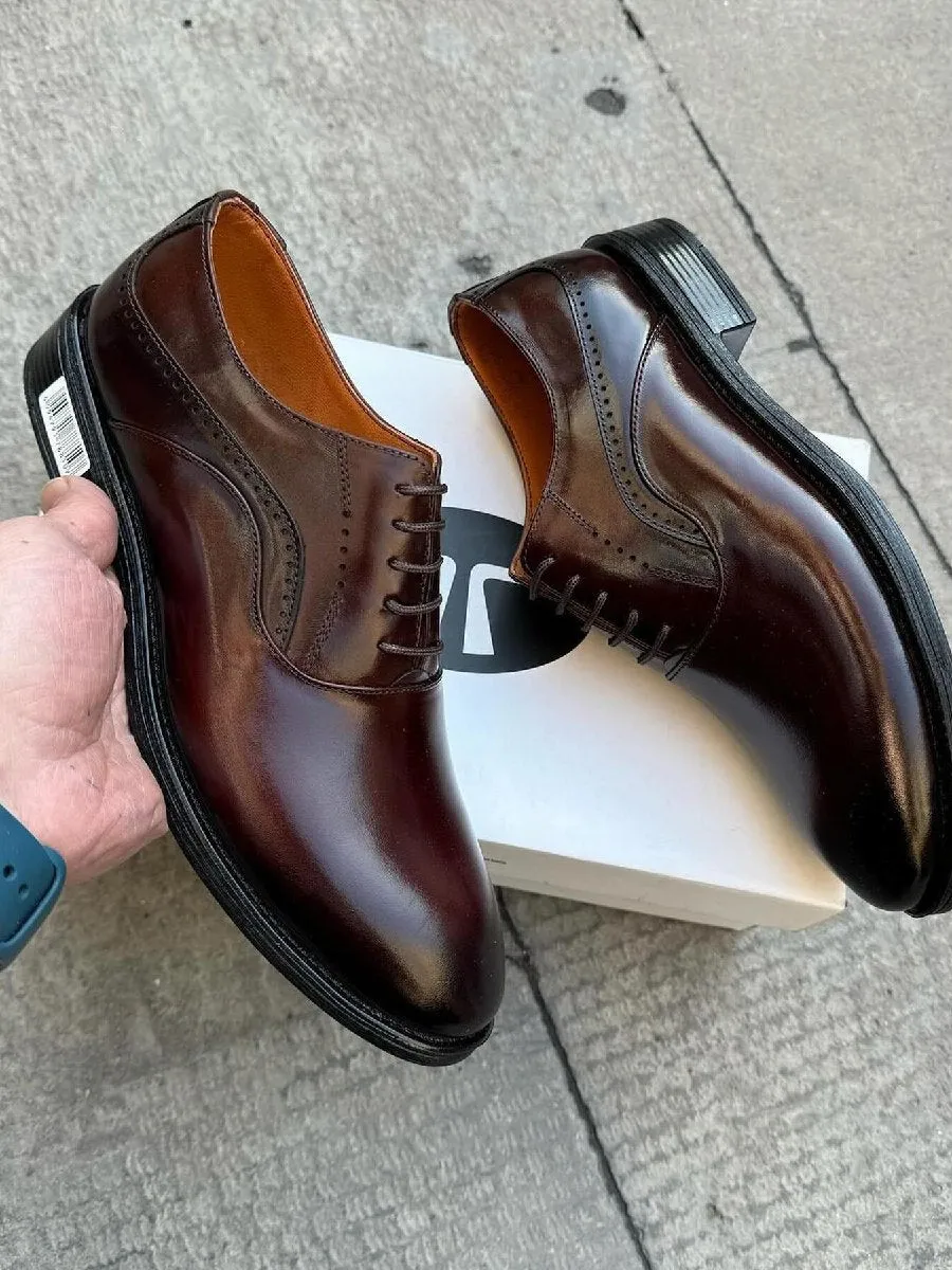 Leather Brogues Oxford Shoes