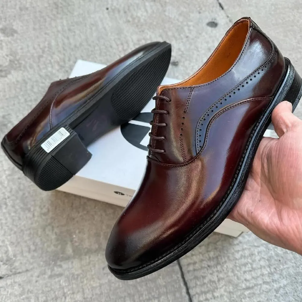 Leather Brogues Oxford Shoes