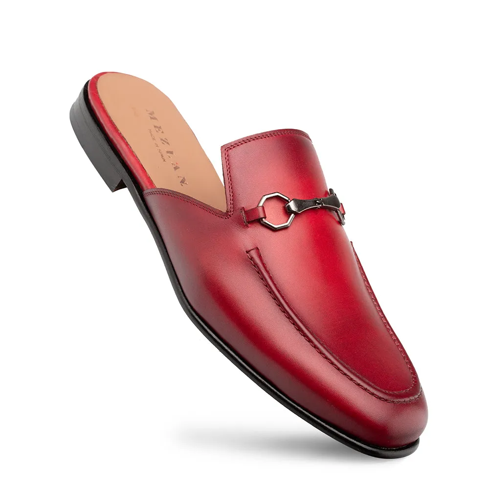 Leather Ornament Mule