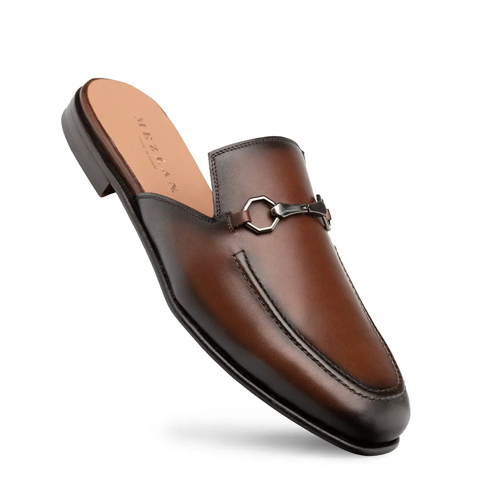 Leather Ornament Mule