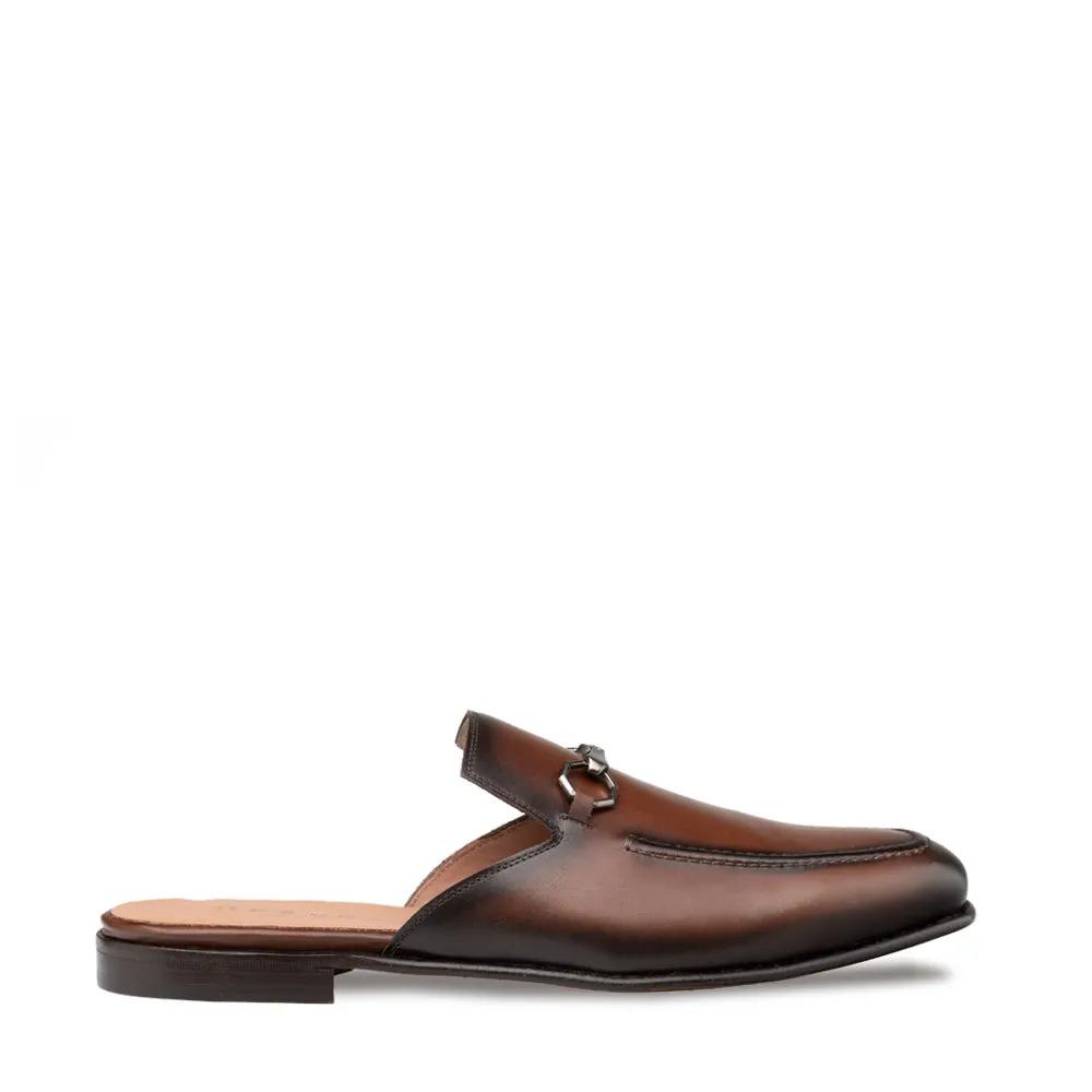 Leather Ornament Mule