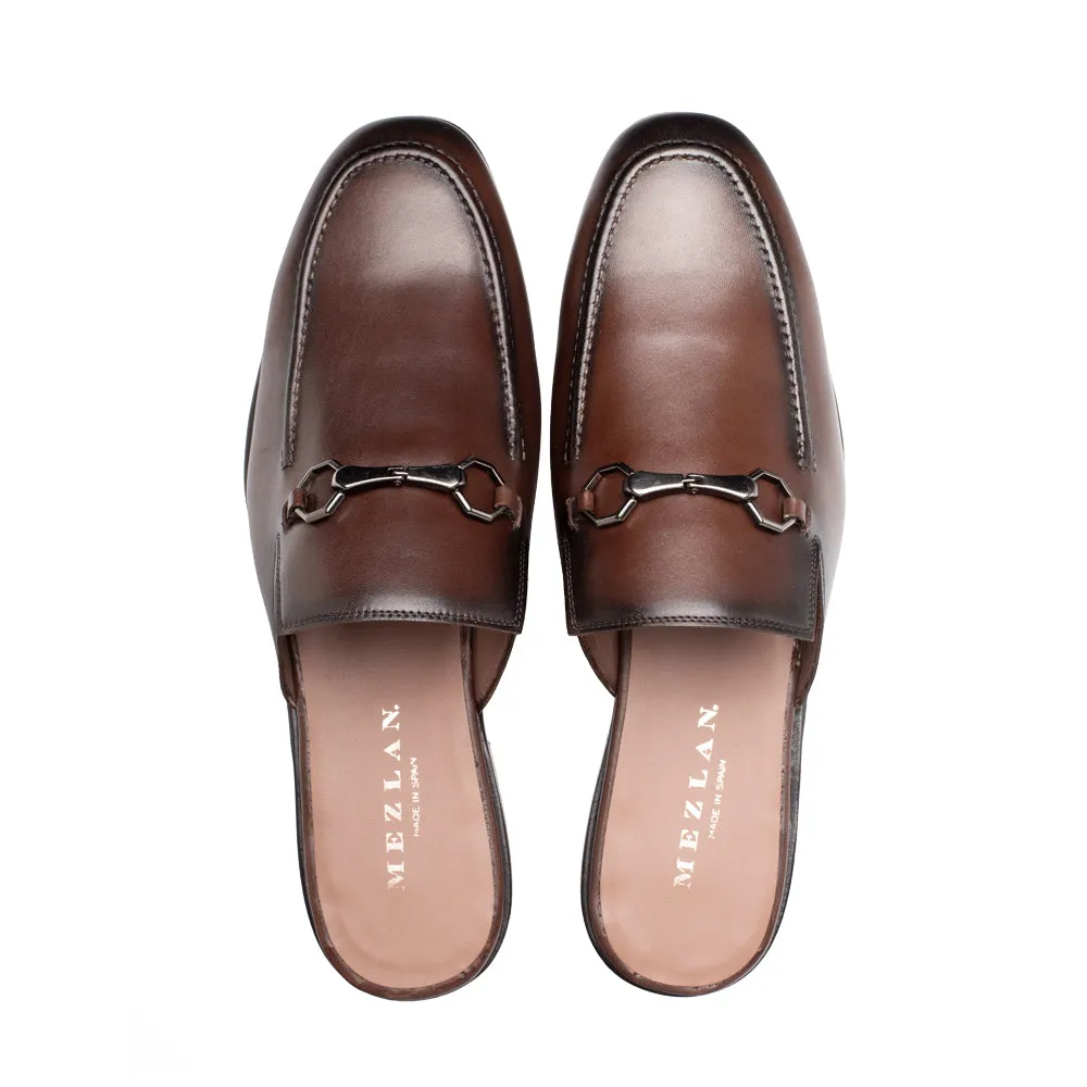 Leather Ornament Mule