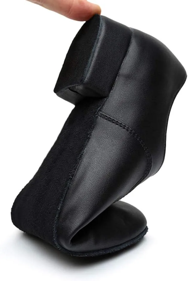 Leather Shoes for Men Latin Jazz Ballroom Dance Shoes Lightweight Water Proof Non Slip Shoes Walking Shoes