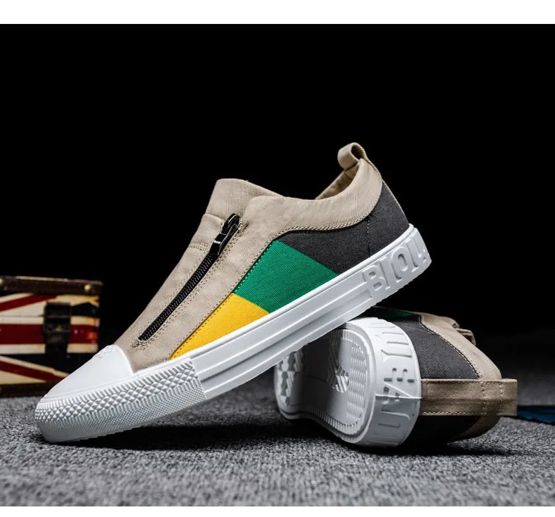 Men Breathable Fashion casual Men Flat Sneakers