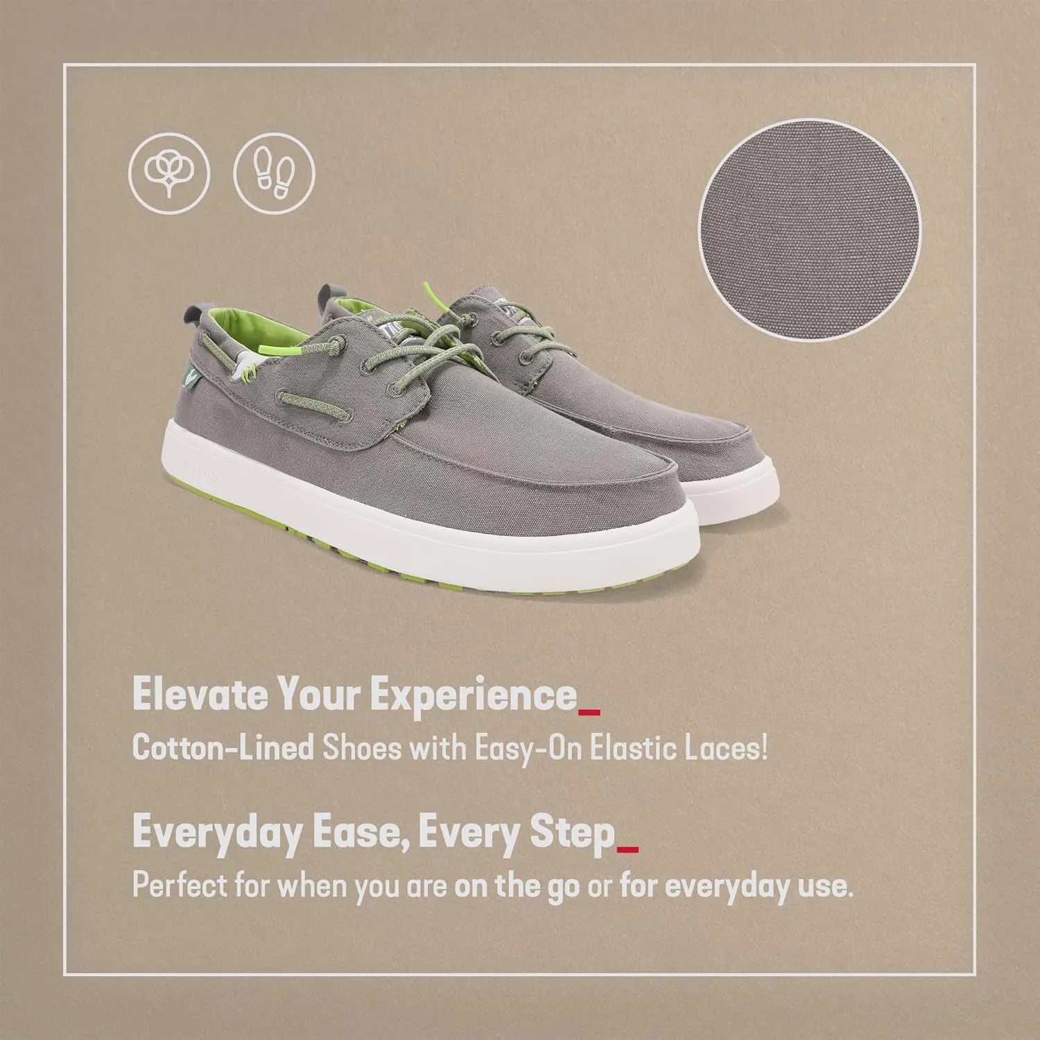 Mens Maui Boat Shoes | Casual Slip-On Loafers for Men | Ultralight & Breathable Slip On Shoes | Multicolors
