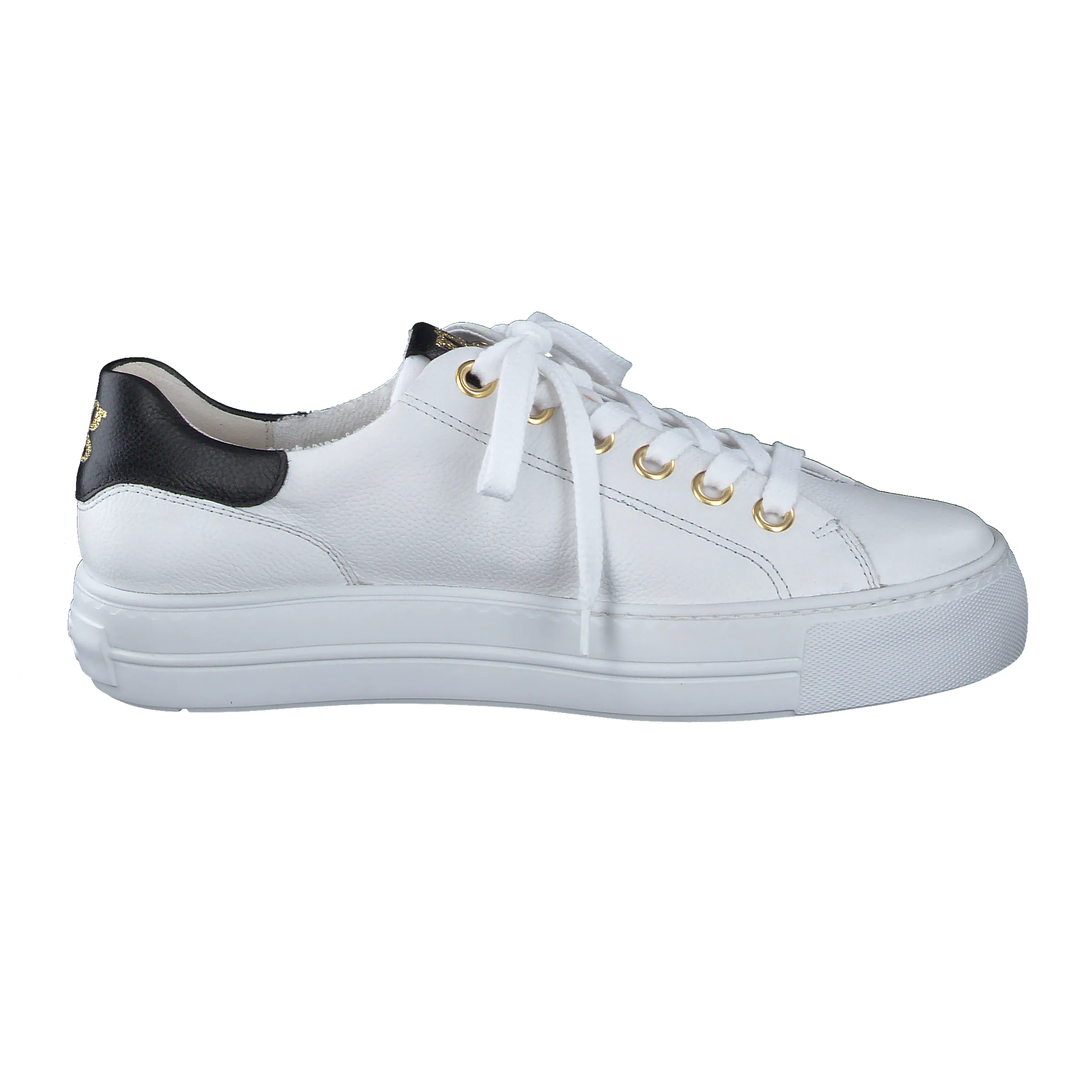 Paul Green White Platform Trainer|5320085