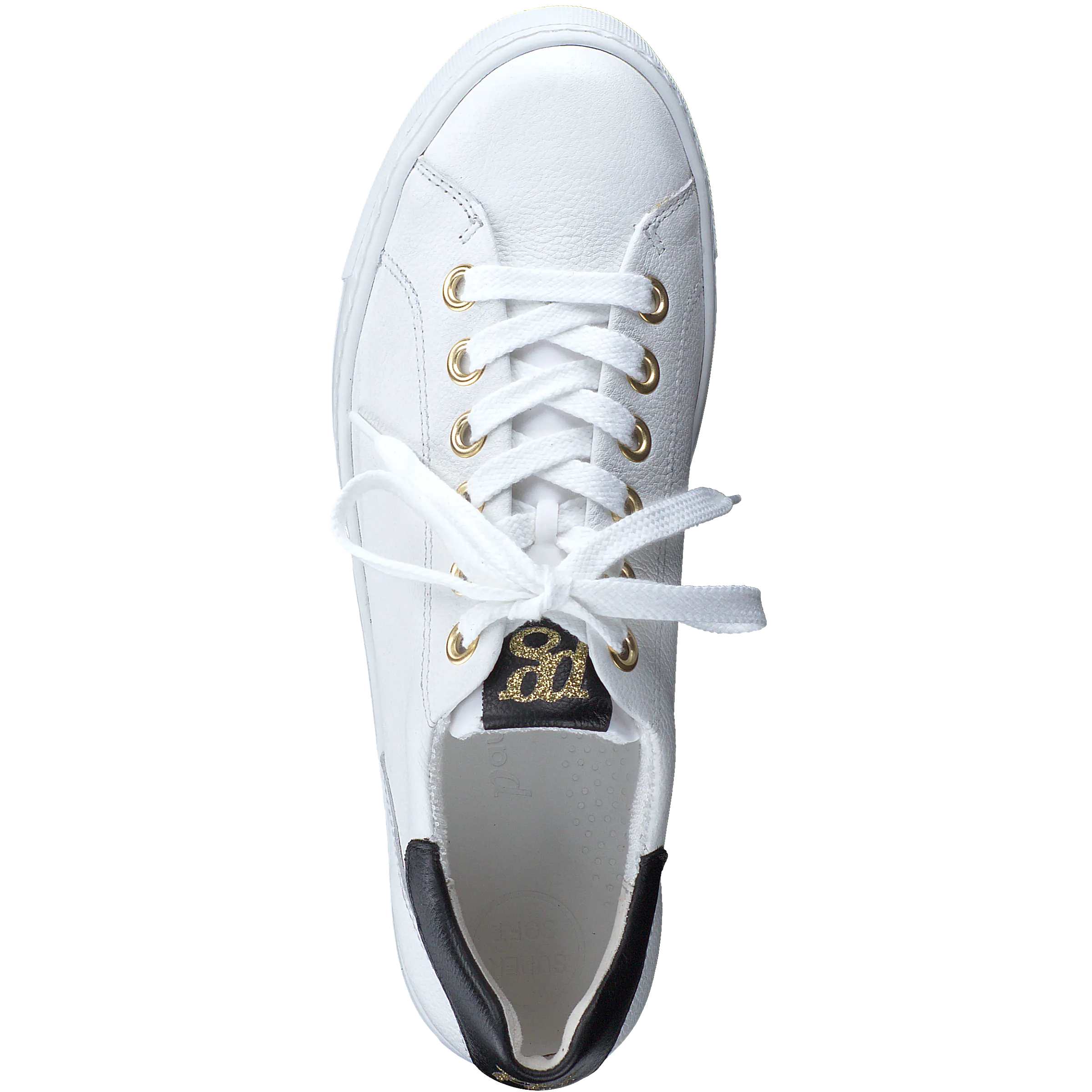 Paul Green White Platform Trainer|5320085