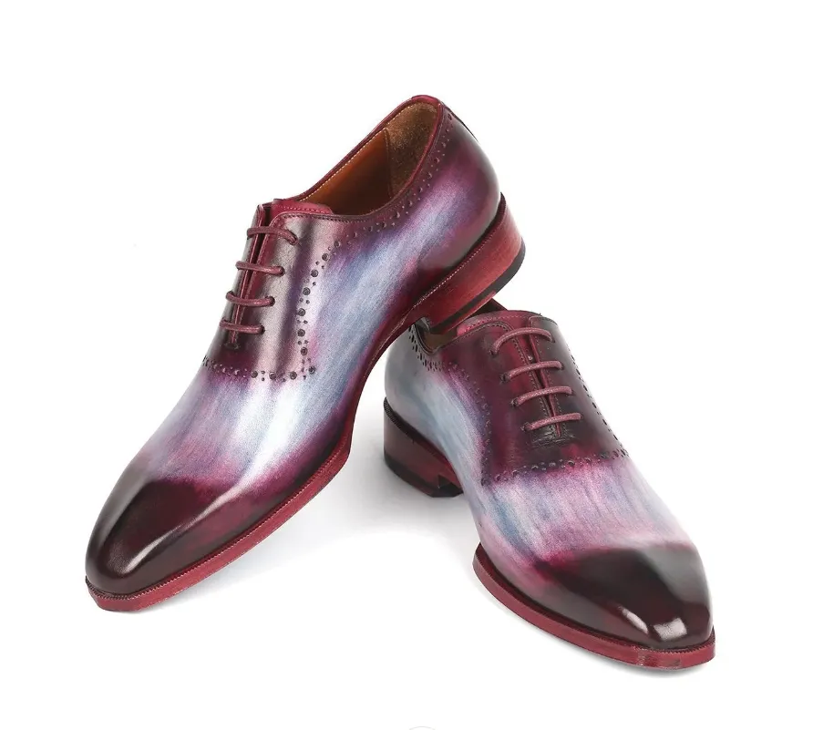 Paul Parkman Men's Blue & Purple Oxfords