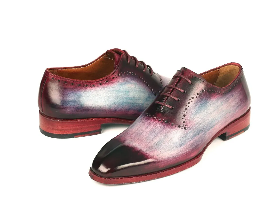 Paul Parkman Men's Blue & Purple Oxfords
