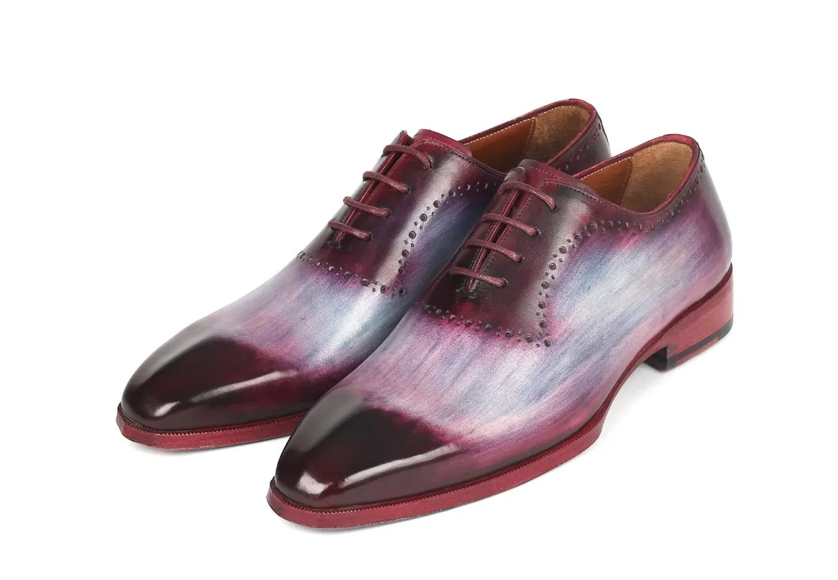Paul Parkman Men's Blue & Purple Oxfords