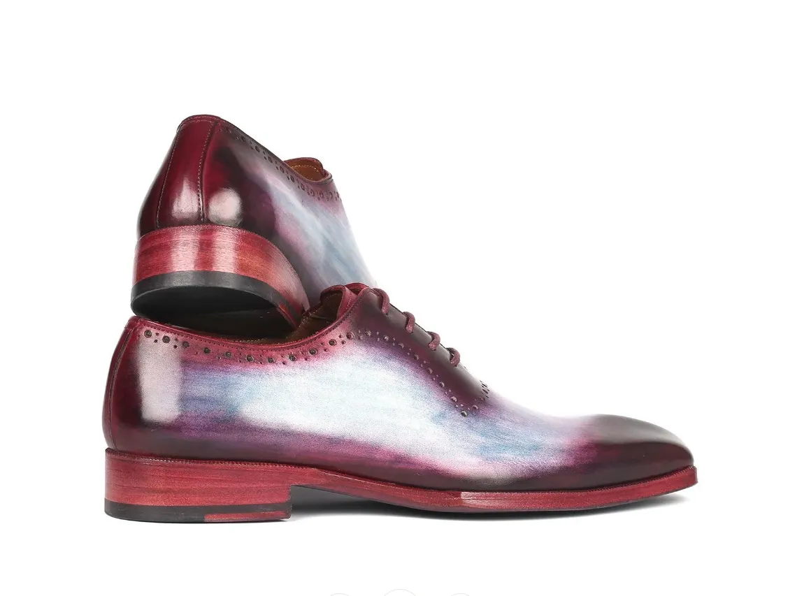 Paul Parkman Men's Blue & Purple Oxfords