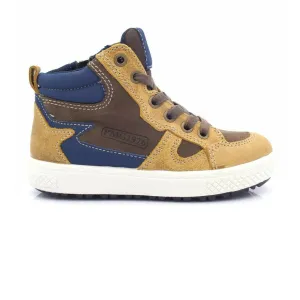 Primigi Brown / Beige Suede High Trainers