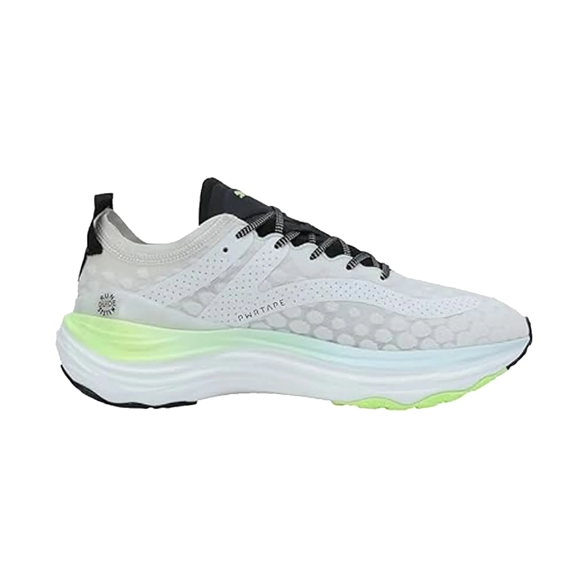 Puma Forever Run NITRO™ Men's Running Shoes Vapor Gray-Fizzy Apple-Nitro Blue 37775727