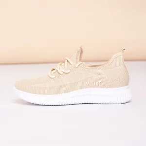 Rea Trainers (Beige)