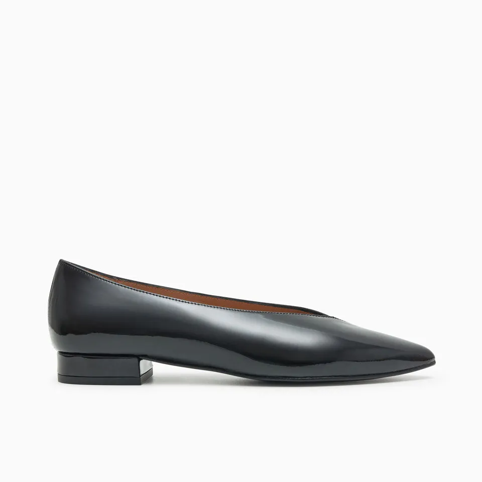 Real Two Pointed Toe Flat