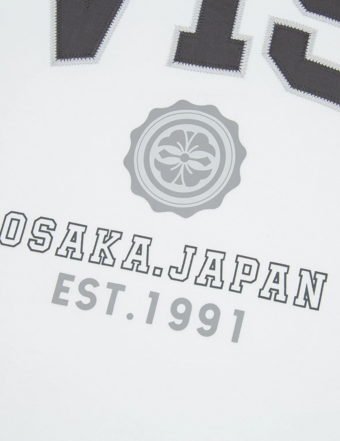 Retro Logo Print Oversized Sweatshirt