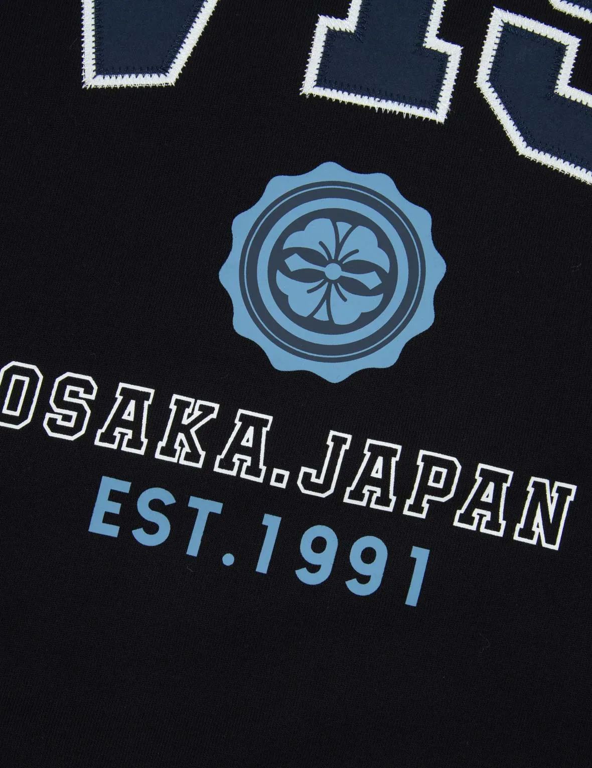Retro Logo Print Oversized Sweatshirt