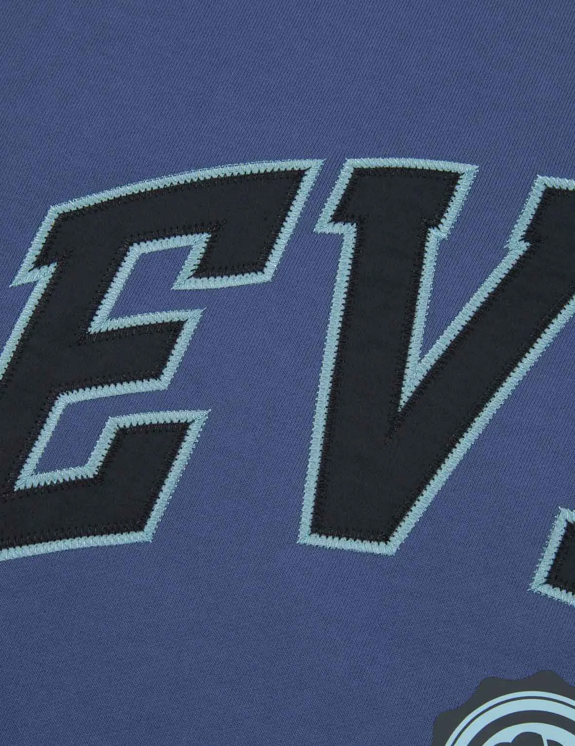 Retro Logo Print Oversized Sweatshirt