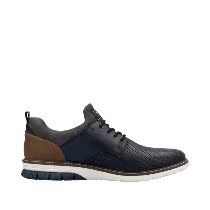 Rieker Men's Dress Walking Shoes-Navy