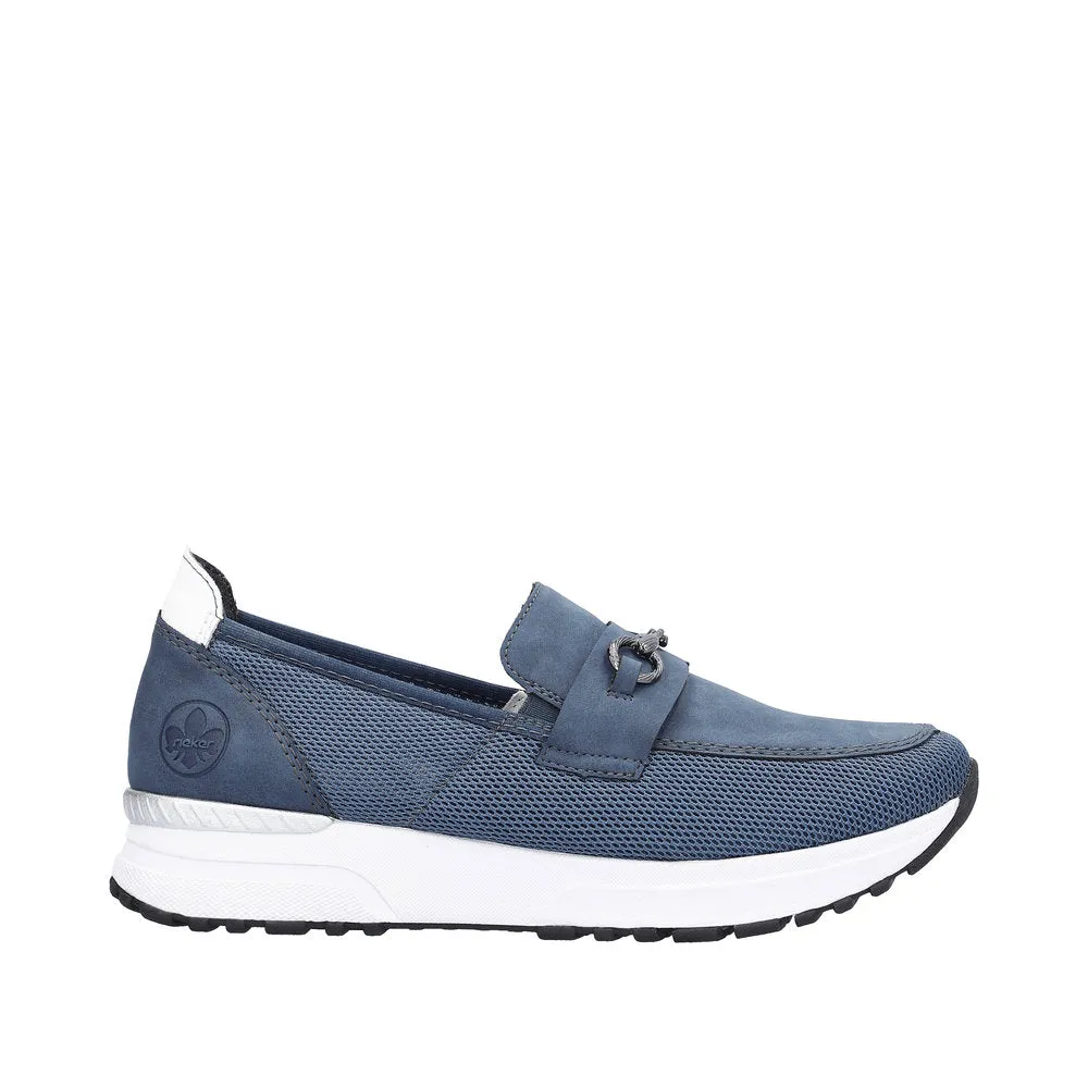 Rieker Wide Fit Mini-Wedge Loafer|N745514