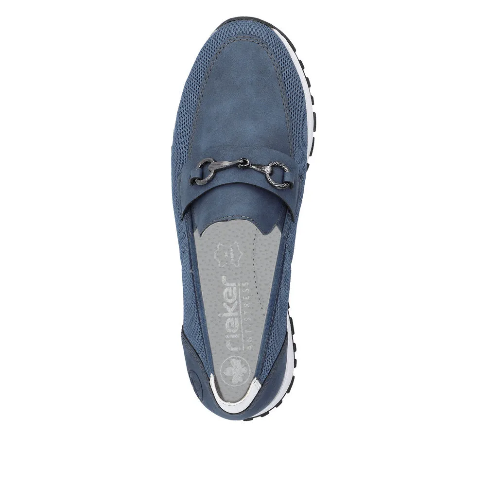 Rieker Wide Fit Mini-Wedge Loafer|N745514
