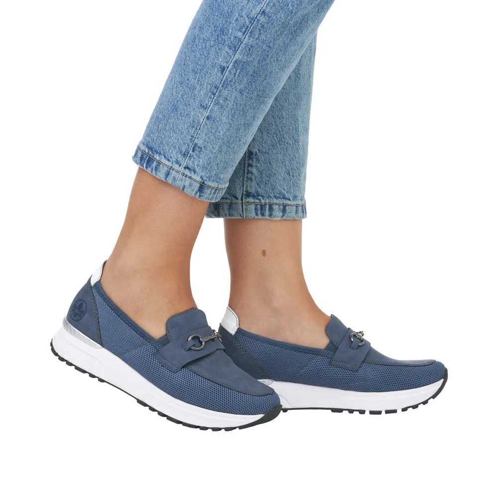 Rieker Wide Fit Mini-Wedge Loafer|N745514