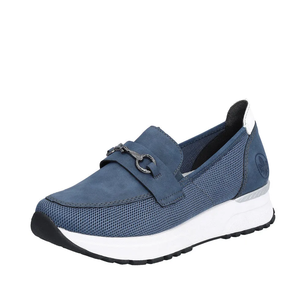 Rieker Wide Fit Mini-Wedge Loafer|N745514
