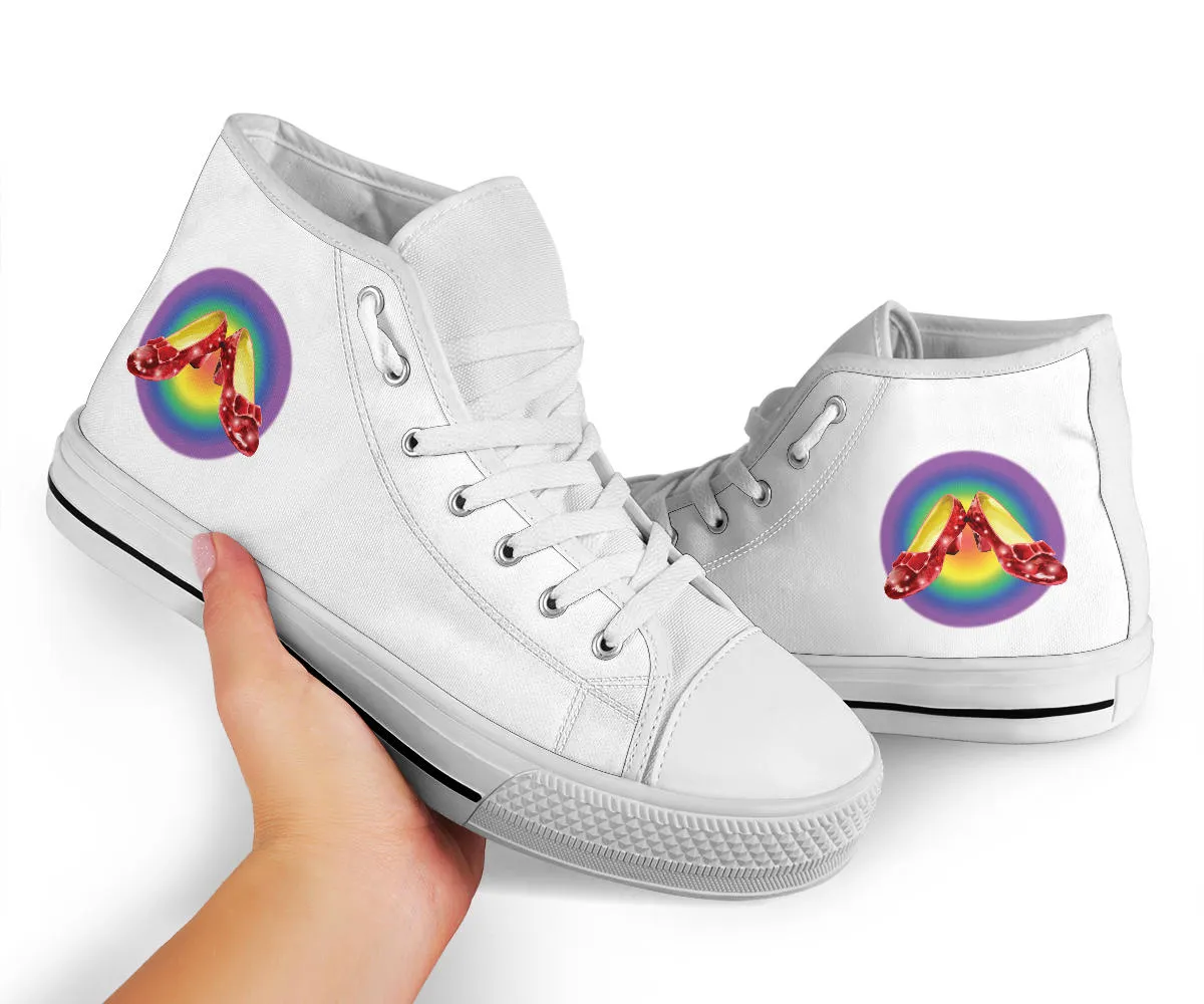 Ruby Slippers High-Tops