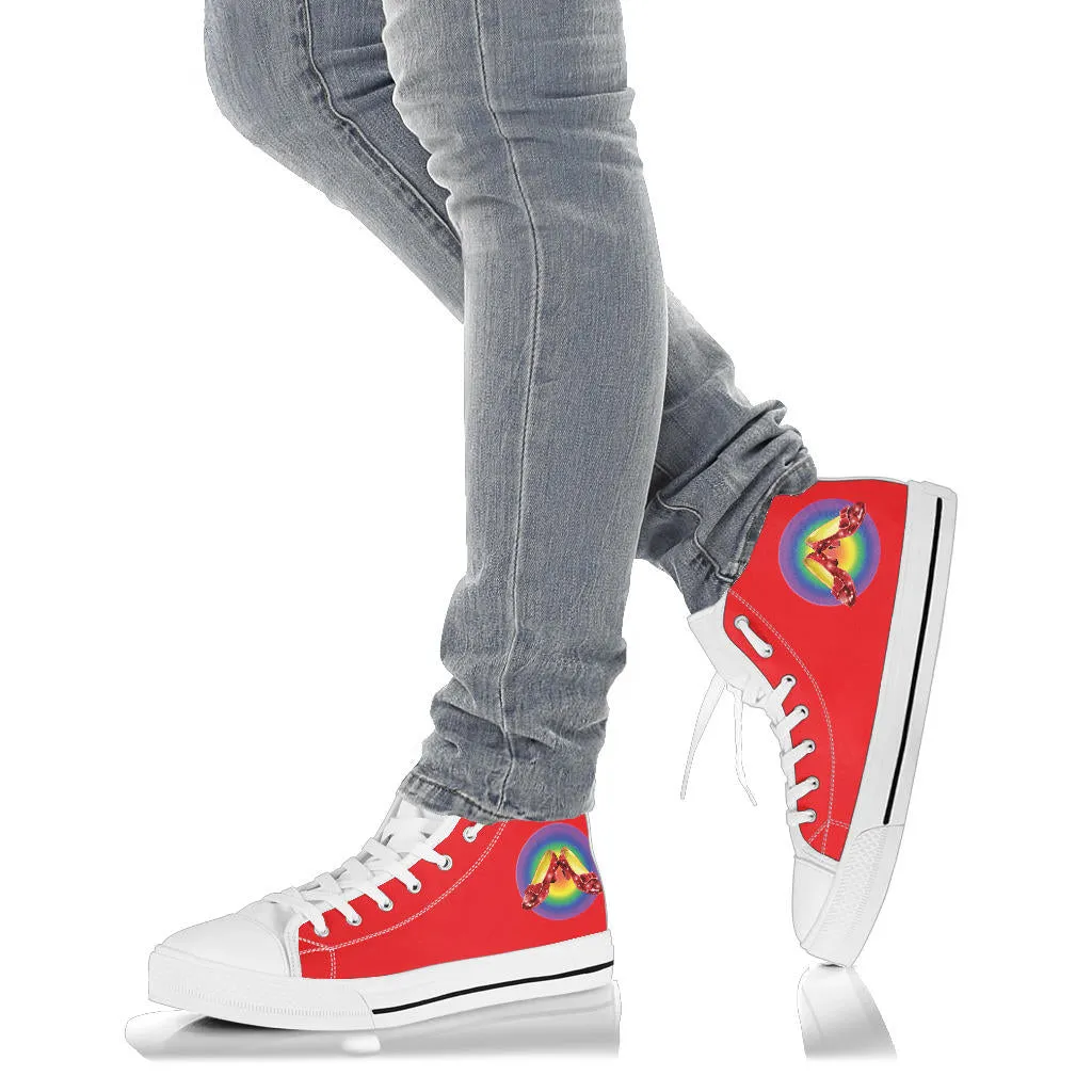 Ruby Slippers High-Tops