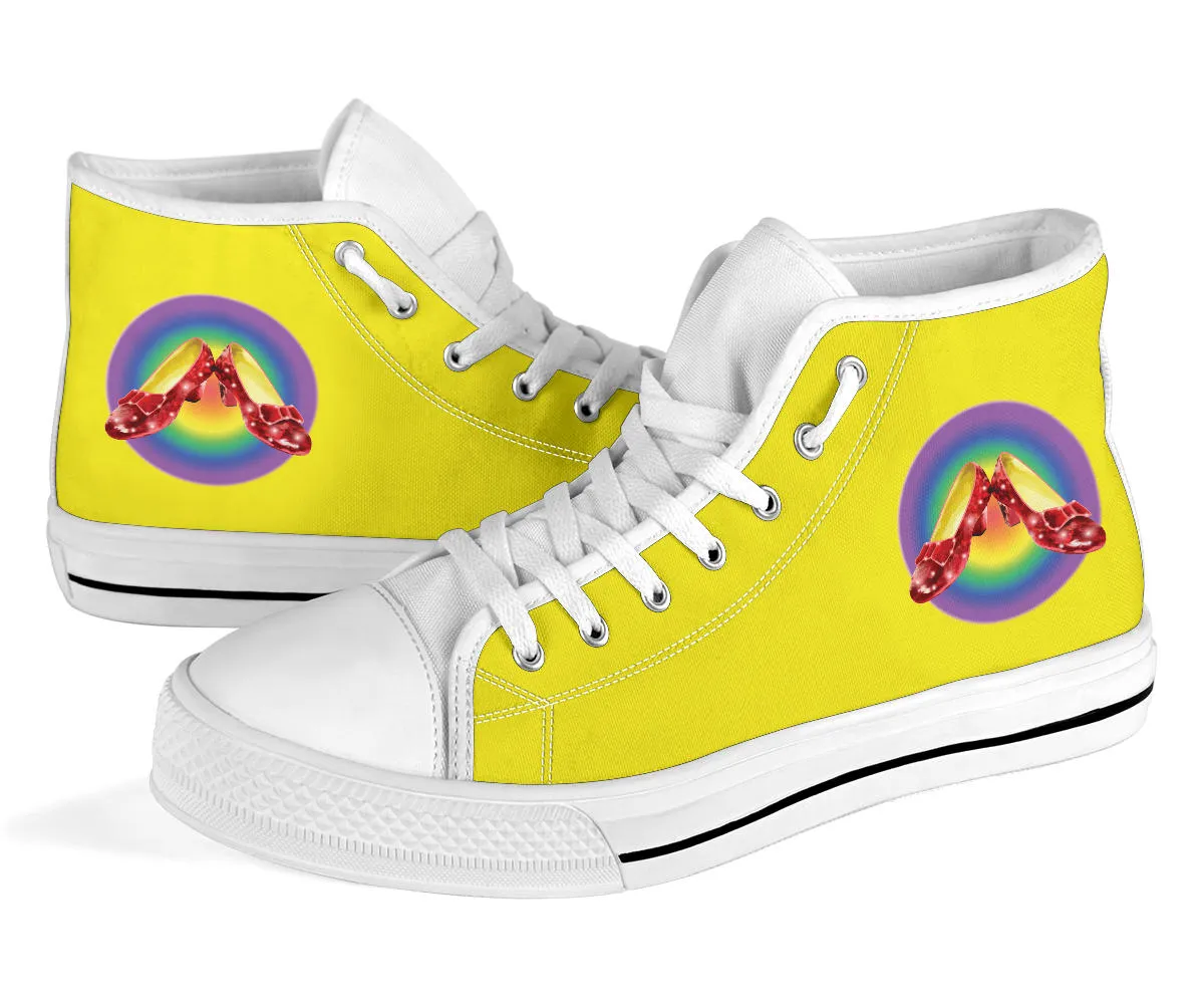 Ruby Slippers High-Tops