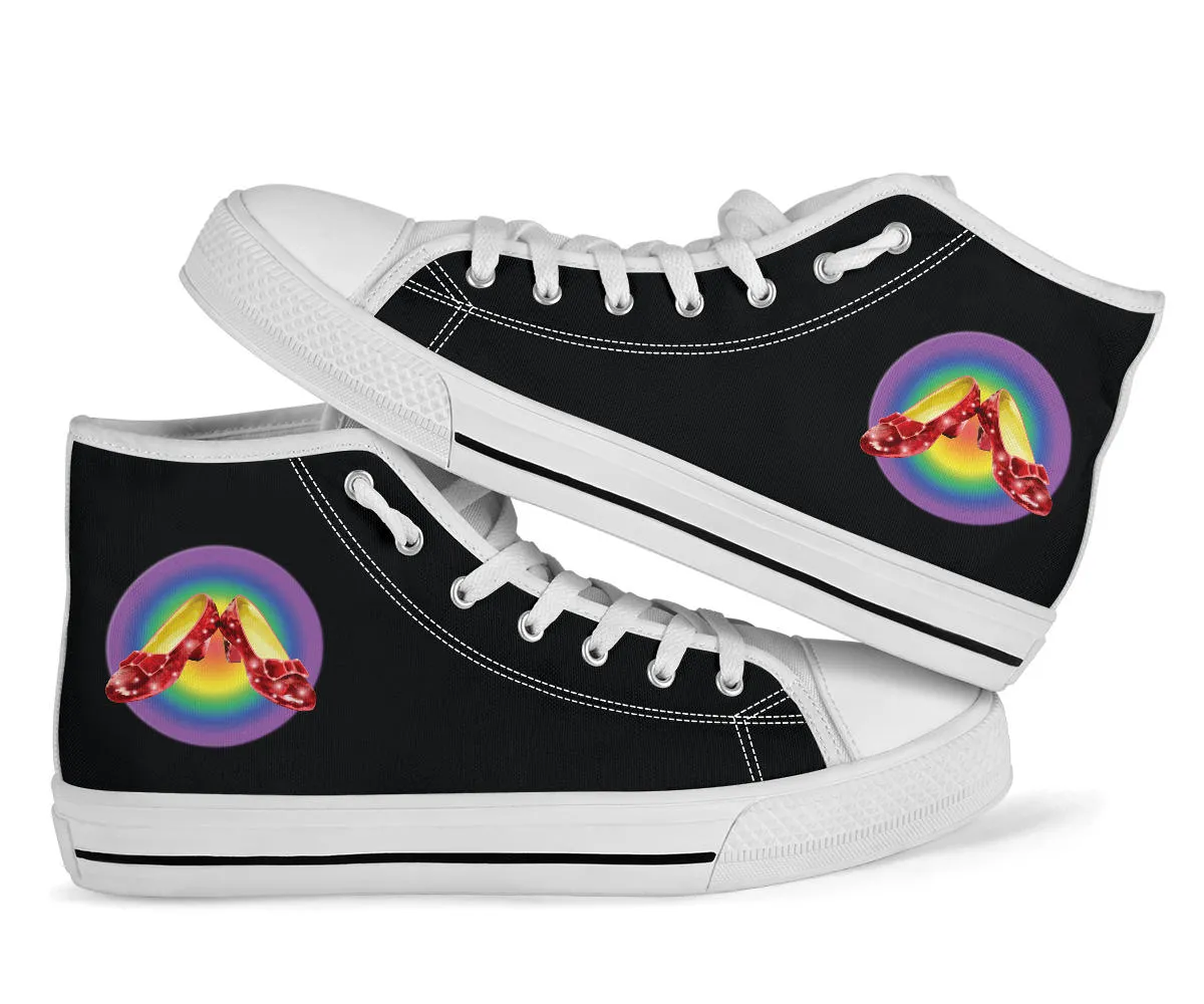 Ruby Slippers High-Tops