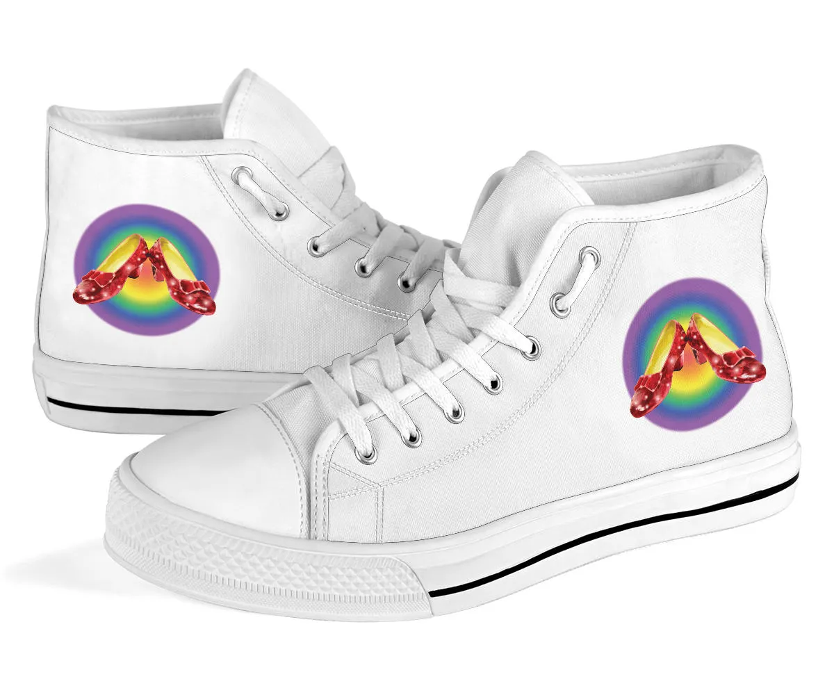 Ruby Slippers High-Tops
