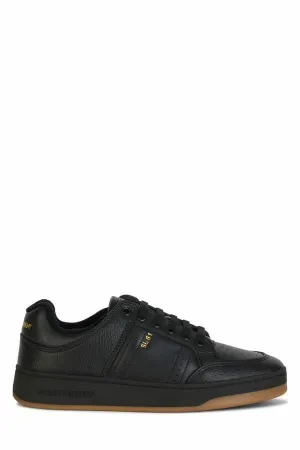Saint Laurent Elegant  Low-Top Leather Men's Sneakers