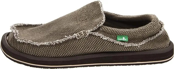 Sanuk Chiba Brown Comfort Slip On Breathable Casual Sneakers 10